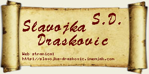 Slavojka Drašković vizit kartica